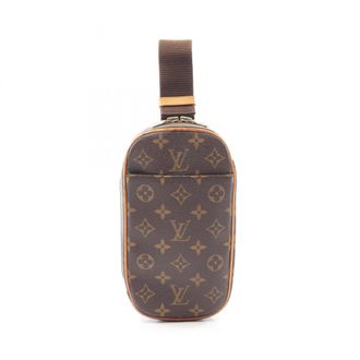 Louis Vuitton Brown Monogram Coated Canvas Leather Fanny Pack Sling Bag (Pre-Owned)