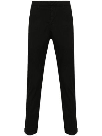 Dondup mid-rise tapered-leg chinos - men - Cotton/Cotton/Spandex/Elastane/RDS Product Name: BLACK ORCHID EDP Division: TF (TOM FORD BEAUTY) ALCOH