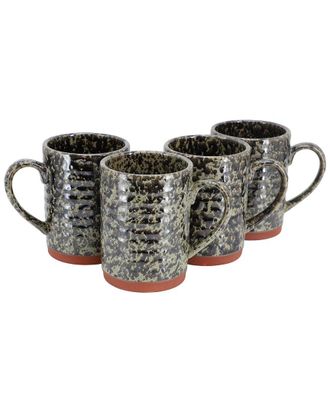 Gibson Home Dnu Gibson Home Terra Bella 4Pc Terracotta Mug Set