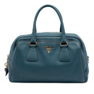Prada Pre-owned Prada Vitello Daino Bauletto Bag Ladies DHVUAEOM99RGX832