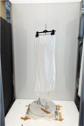 Celine Womens Viscose Skirt Optic White