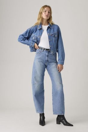 Levi's Vaqueros Barrel con cincha - Mujer - 24X31 - Lavado medio / Let Love In