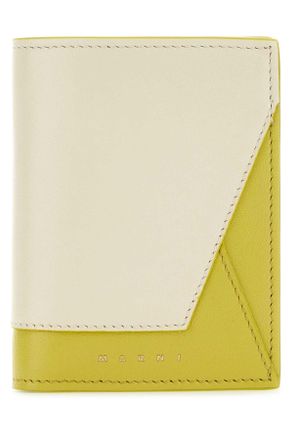 Marni Two Tone Leather Wallet
