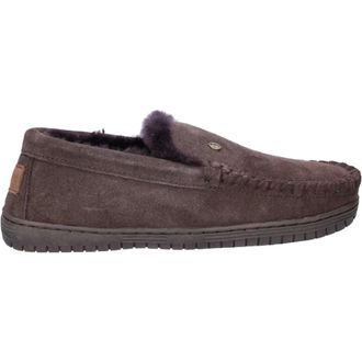 Warmbat Grizzly Moccasin - Heren - Schoenen - Bruin - Maat: 44 EU Wol