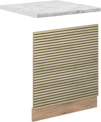 Vicco Panel Frontal Fame-line, Panel De Roble, 45 Cm, Et M&aacute;rmol