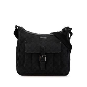 Gucci Pre-owned Cross Body Bags, female, Black, Size: ONE SIZE Pre-owned Vintage Crossbody Bag