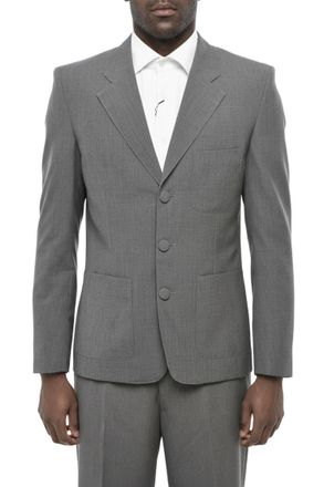 Givenchy Grey Notched Lapel Blazer