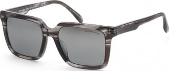 Michael Kors Mens MK2217U-396688-55 MK2217U 55 396688 Fashion Sunglasses - Grey - One Size