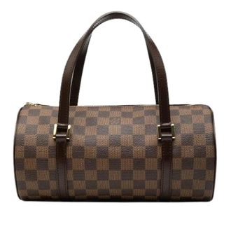 Louis Vuitton Pre-owned Papillon 26 - Dames - Pre-owned - Bruin - Maat: ONE Size Leer