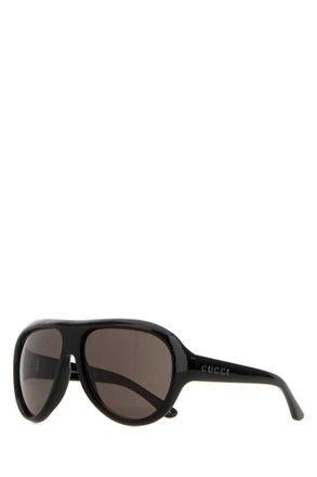 Gucci Black Pilot Sunglasses