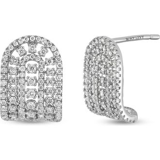 Bony Levy 18K Gold Diamond Stud Earrings in 18Kw at Nordstrom