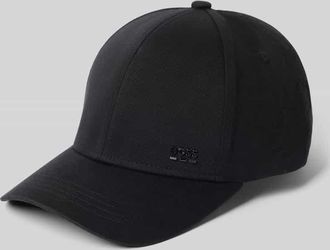 HUGO BOSS Basecap aus reiner Baumwolle Modell ZED-BOSS-ME in Black, Größe 1