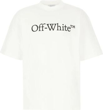 Off-white Casual Katoenen T-shirt in Wit - Heren - T-shirts - Wit - S - Katoen - Tops