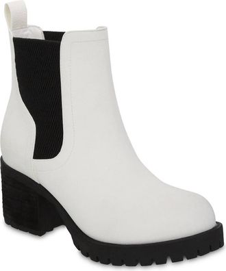 Mia Womens Jonna Heeled Boot In White