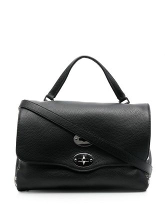 Zanellato Black Postina Daily Small Satchel