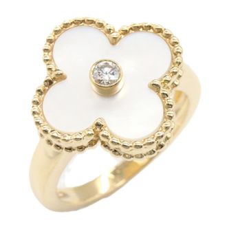 Van Cleef & Arpels White Gold White Gold (18K) Band Ring (Pre-Owned)