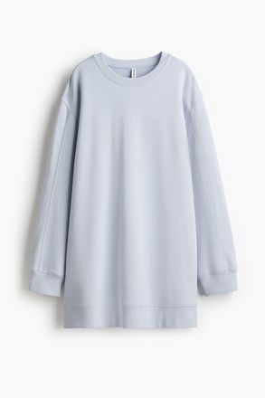 H&M Sweatkleid - Hellblau
