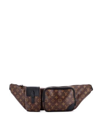 Louis Vuitton Christopher Bumbag Macassar Monogram Canvas belt bag - Nero