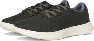 Allbirds Wool Runner NZ Mens Slip on Shoes Dark Jungle (Stony Cream) : 11.5 D - Medium