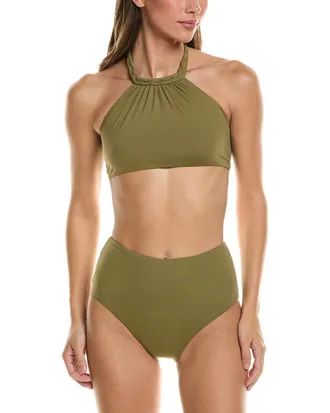 Maneb&igrave; Manebi 2pc Braided Halter Neck Bikini Set