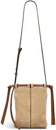 Radley London The Connaught - Suede Small Open Top Crossbody Bag in Sahara at Nordstrom