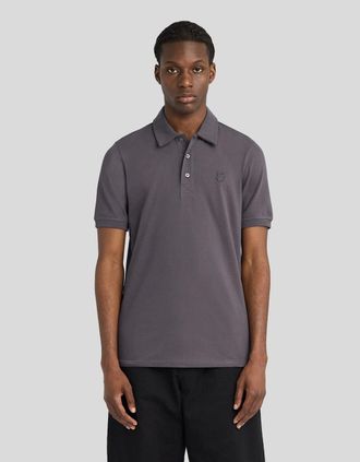 Lyle & Scott Lyle And Scott Mens Superfine Cotton Polo Shirt - Grey - Size: 42