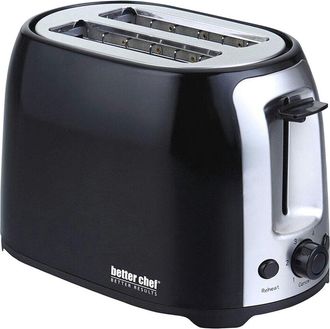 Better Chef Deluxe Cool Touch Wide-Slot 2-Slice Toaster