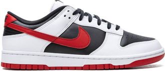 Nike Dunk Low Retro Black/University Red sneakers - unisex - Leather - 7.5 - White