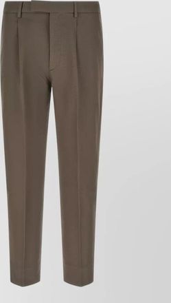Ermenegildo Zegna tailored trousers featuring belt loops pockets