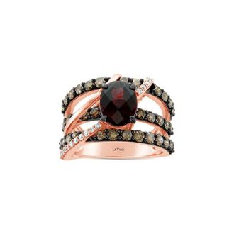 Le Vian Ladies Grand Sample Sale Ring in 14K Strawberry Gold