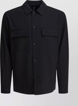 Vince long sleeve chest pocket jackets