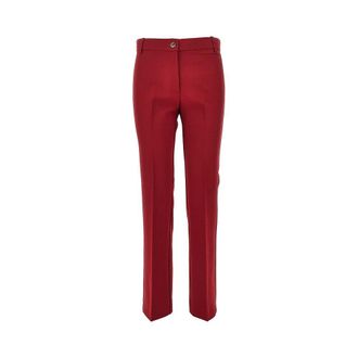 Pinko Viscose-blend cr&ecirc;pe pants Woman 38