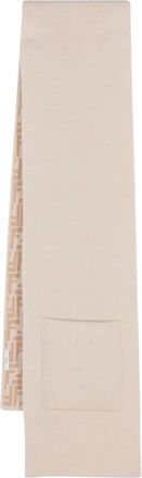 Fendi Winter Scarves - unisex - Wintersjaals - Beige - M - Accessoires