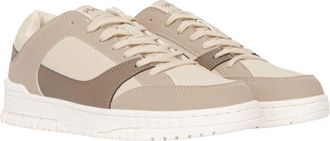 Crosshatch Heren Crepstar Sportschoenen (Wit/Beige)
