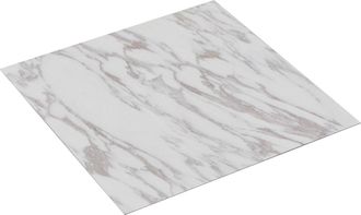 vidaXL Tablones De Suelo Autoadhesivos Y Marr&oacute;n 30,5 X 30,5 Cm 20 Uds. Vidaxl