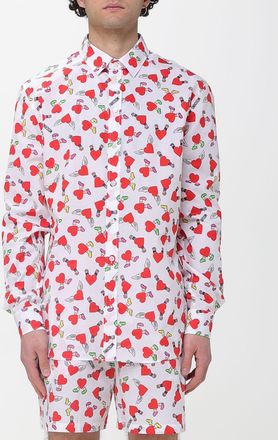 Moschino Camicia Moschino Couture in cotone stampato