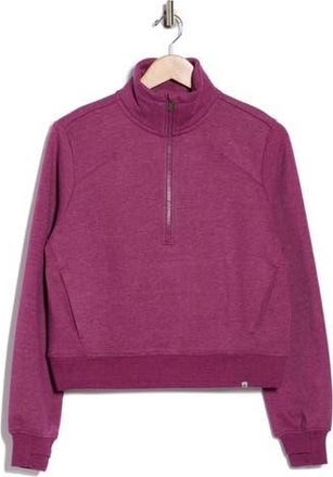 Marika Onyx Half Zip Pullover in Heather Magenta Purple at Nordstrom Rack, Size X-Large