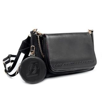 Lusso Los Angeles Lakers Rianna Multi Pouchette Bag in Black at Nordstrom