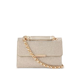 Carvela Womens Rosa Chain Shoulder Bag - Gold - One Size