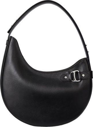 Ralph Lauren Structured Crescent Shoulder Bag