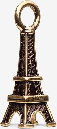 Chloé Goldener Charm Alphabet Eiffel Tower