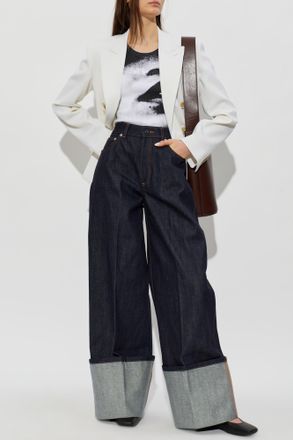 Givenchy Double-breasted Blazer, Womens, Cream