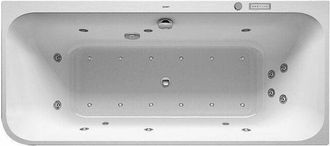 Duravit Duravit - Ba&ntilde;era De Hidromasaje Happy D.2plus 1800x800mm. Angef.acrylv..graph.s.matt Esquina Derecha.ce