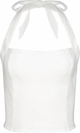 Bishop + Young Womens Positano Top In White