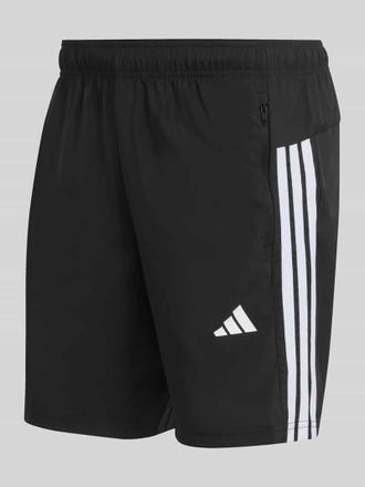 adidas Regular Fit Sportshorts mit Kontraststreifen in Black, Gr&ouml;&szlig;e XXL