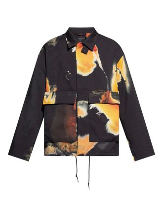 Yohji Yamamoto patch-pocket jacket - Black