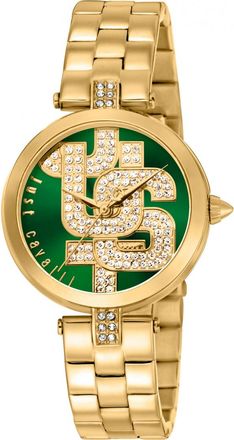 Just Cavalli Womens JC1L241M0065 Ladies Glam Chic Watch - Gold - One Size