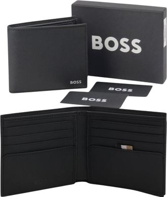 HUGO BOSS Heren Leren Portemonnee Zair_8cc Vouwbare Creditcardhouder