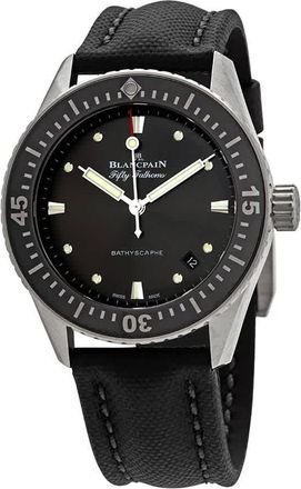 Blancpain Fifty Fathoms Bathyscaphe Automatic Mens Watch 5100B 1110 B52A