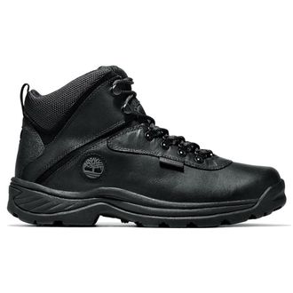 Timberland White Ledge Mid WP Full Grain Leather Mens Ankle Boots - Black - Size:UK 10.5